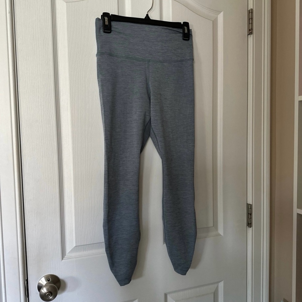 Light Blue and Grey Nike Dri-Fit Leggings